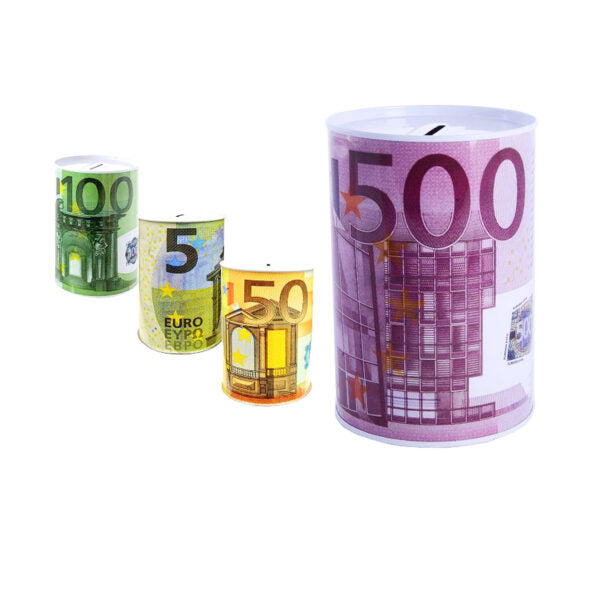 Kasica limena Euro 500