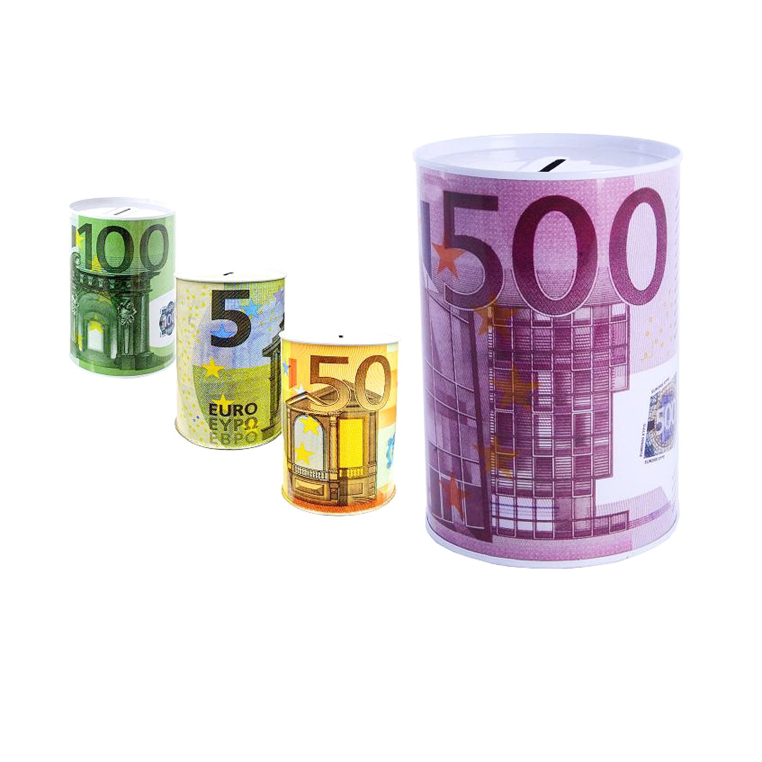 Kasica limena Euro 100