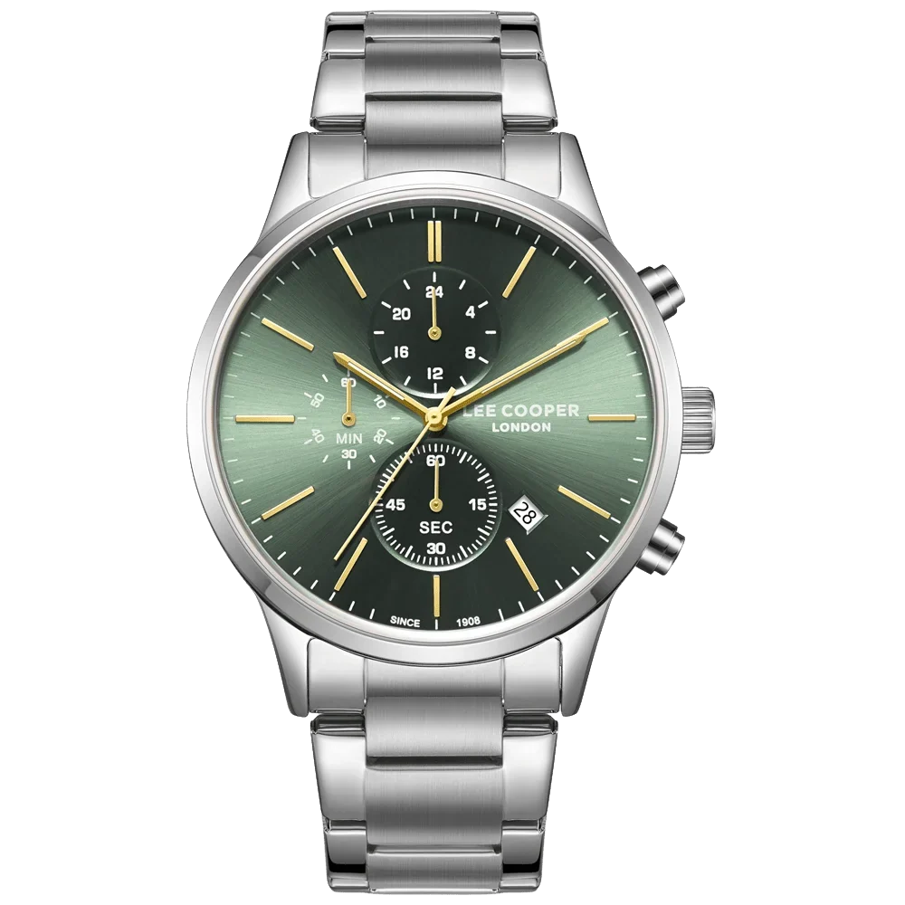 RUČNI SAT LEE COOPER 8042 - Brojčanik zelena