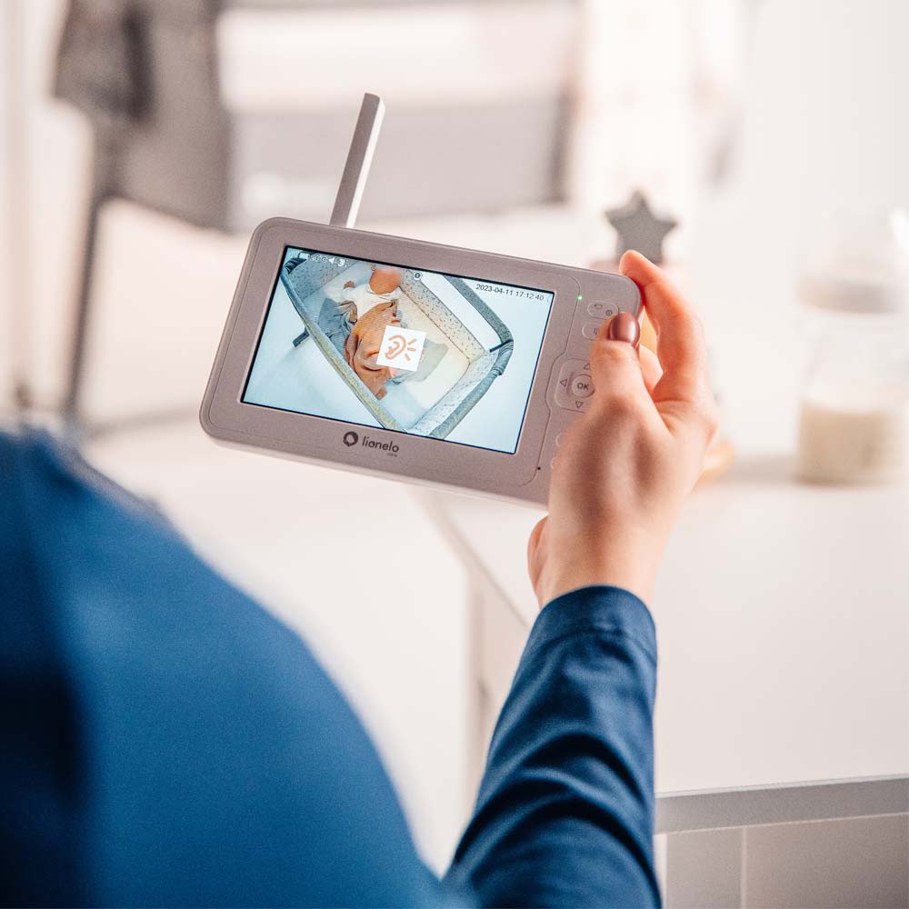 Lionelo baby monitor dvosmjerni Babyline 6.2, White