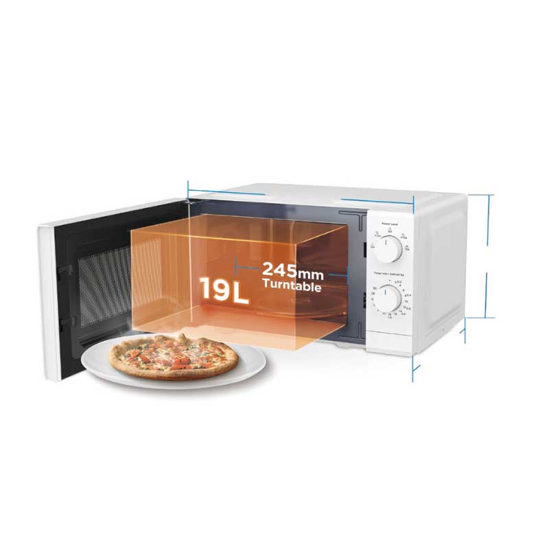 Midea MP012MK-WH Mikrovalna pećnica 19 l