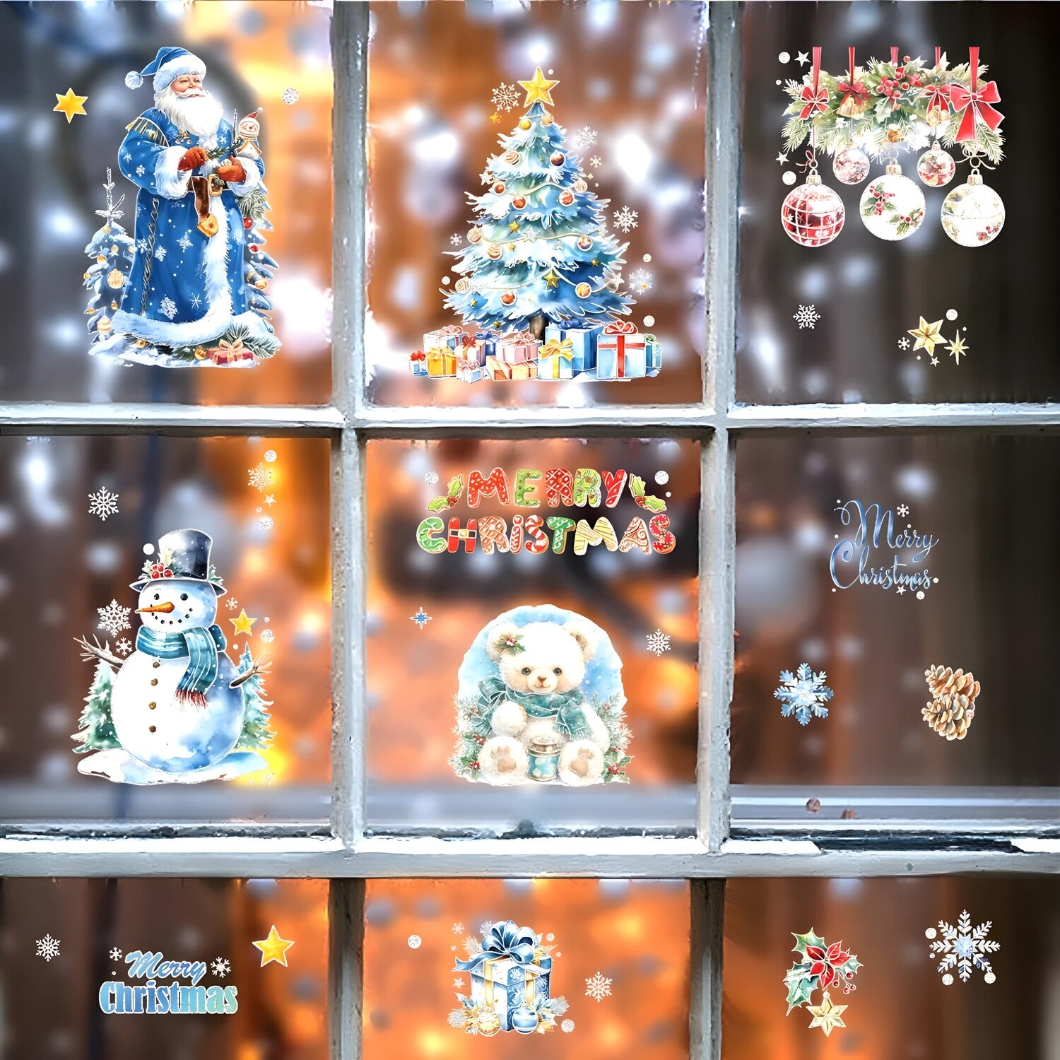Naljepnica za zid / Tapeta Merry Christmas / Tip3 KP34619