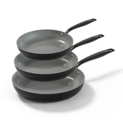 BE Living Set ponev Essential Black 20-24-28 cm
