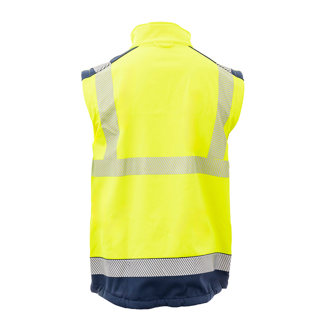 Signalizirajući softshell prsluk PERSEI žuti