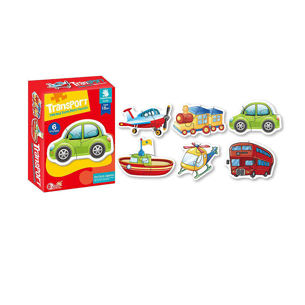 Baby puzzle Vozila - Farma - Zoo – slagalice za djecu Vozila