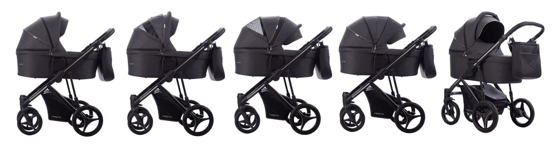 Dječja kolica Bebetto Pascal 07/CZA 3u1 B