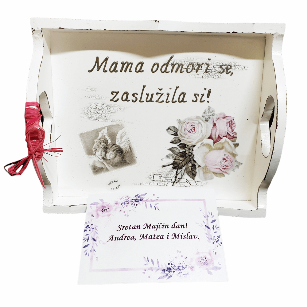 Dárek pro maminku! Podnos Š16010