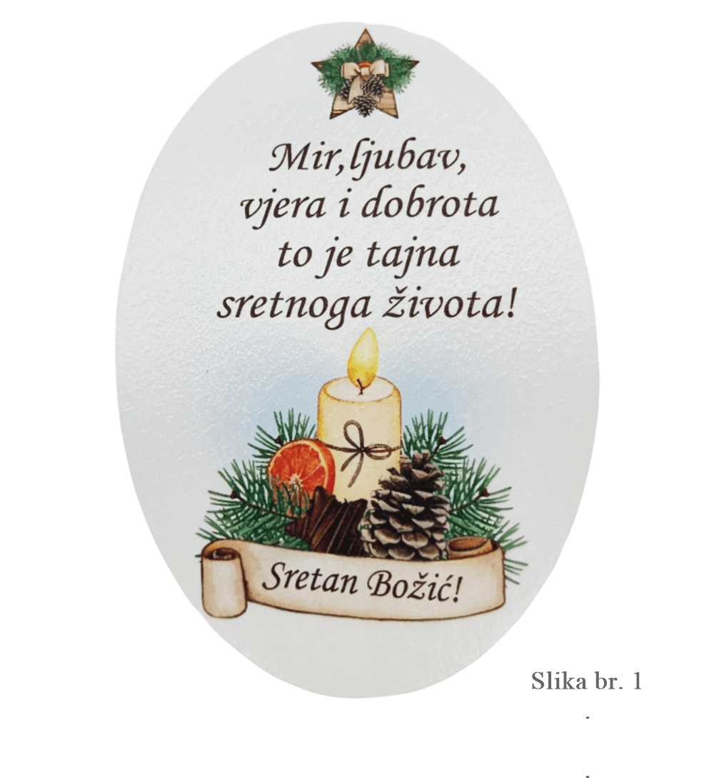 Unikatne Božićne slike s porukama – Savršeni poklon za Božić!