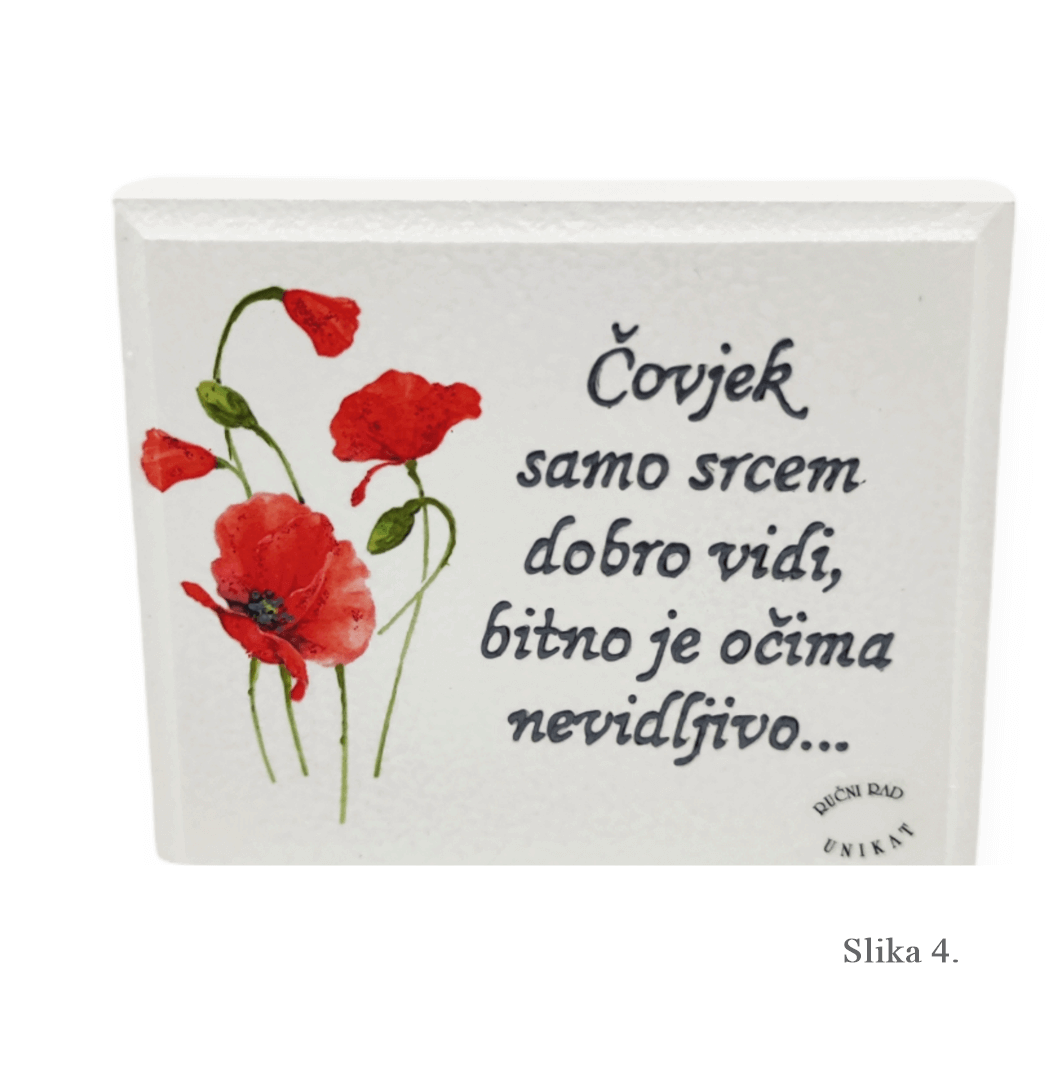 Volně stojící obrazy s inspirativními citáty pro přátele