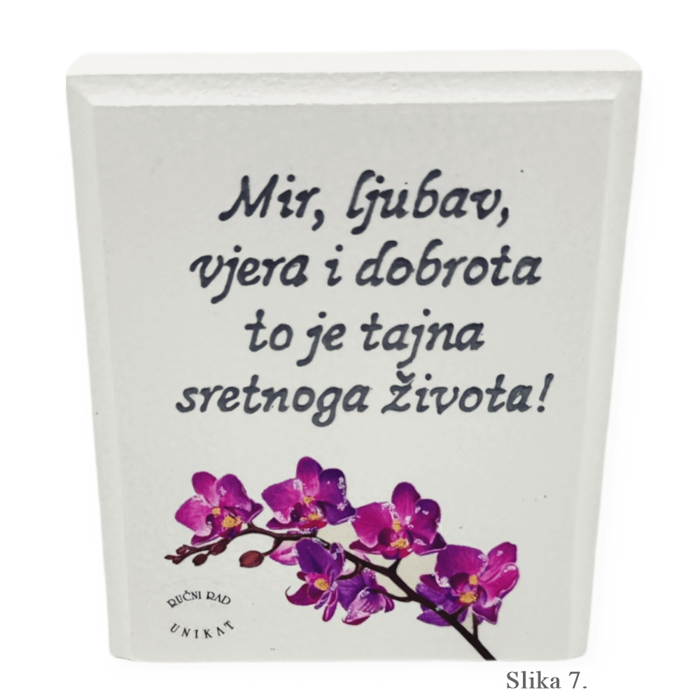 Volně stojící obrazy s inspirativními citáty pro přátele