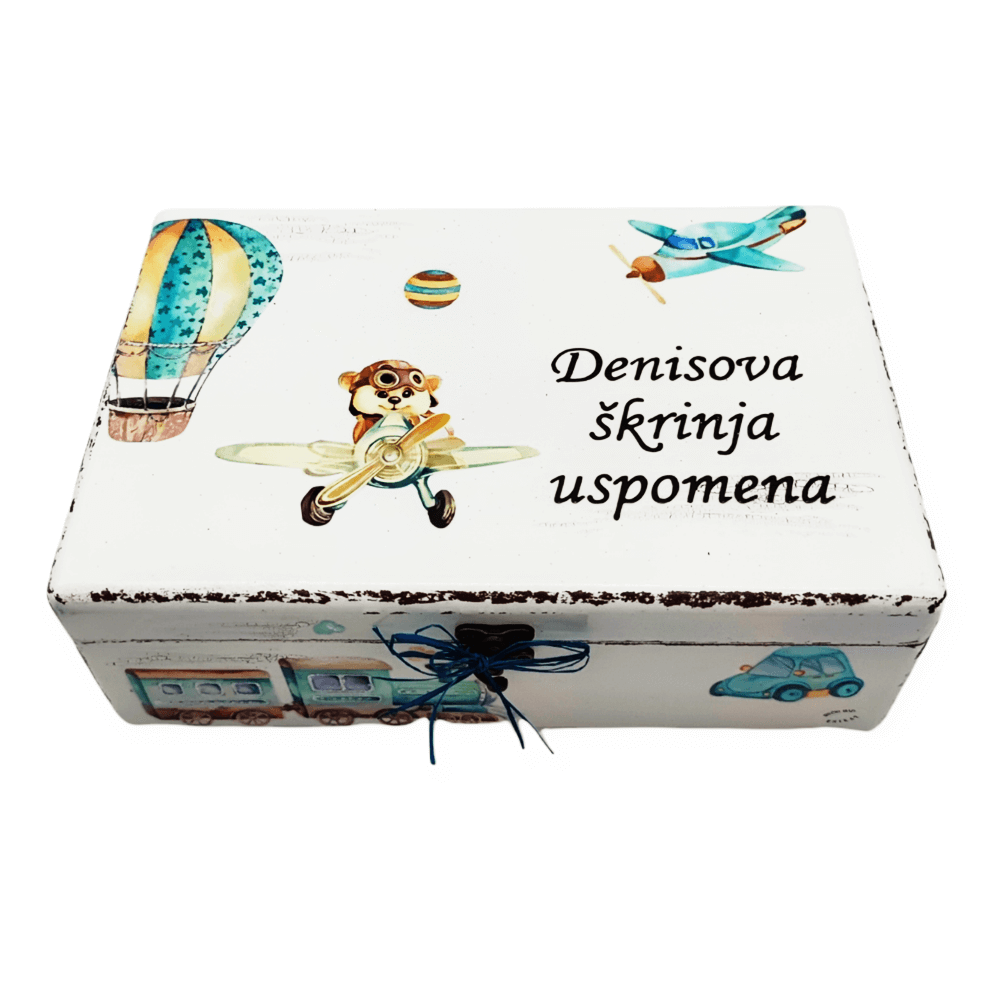 Personalizirano darilo za krst, rojstvo otroka - 20x30x10cm - 15490