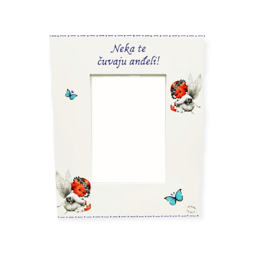Okvirji za rojstvo, krst in rojstni dan – Personalizirana darila za najpomembnejše trenutke - 9. Naj te čuvajo angeli - 15142