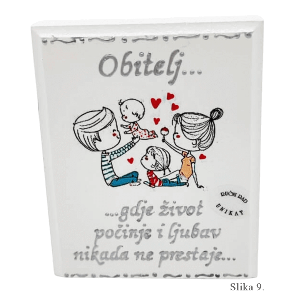 Volně stojící obrazy s inspirativními citáty pro přátele