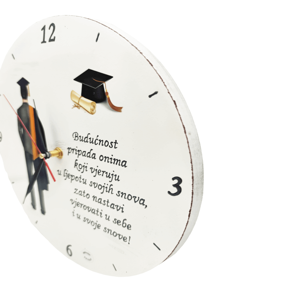 Dárek k promoci! Nástěnné hodiny Š17132