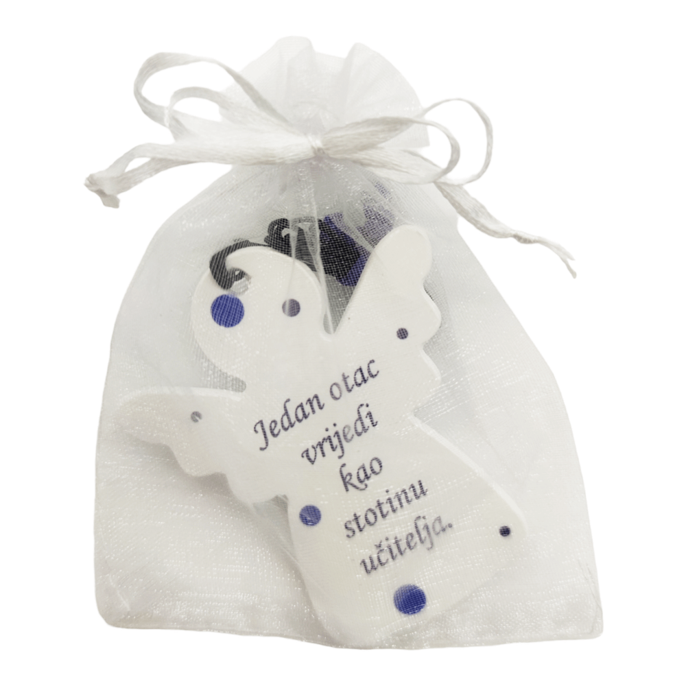 Přívěsek do auta - ANDĚL Jeď pomalu Š1237