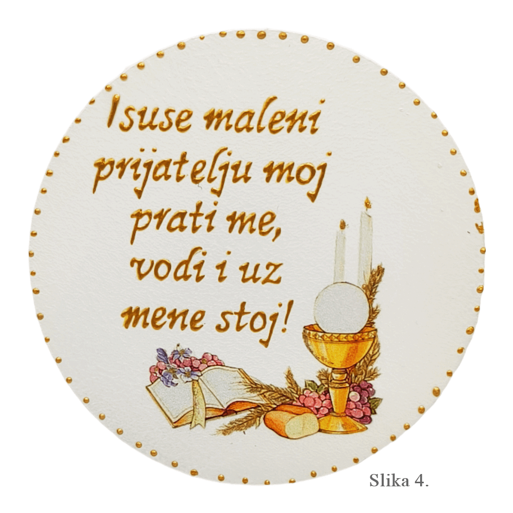 Unikatne slike za prvo sveto obhajilo – Trajen spomin na sveti zakrament - 4 - 08416