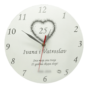 Personalizirani sat - poklon za 25. godišnjicu braka Š17157