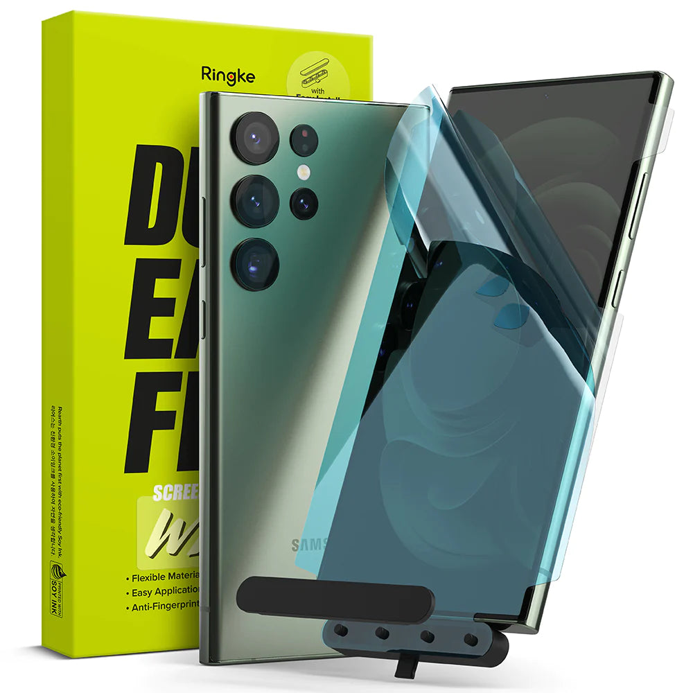 Ringke - Dual Easy WingFull (2 kom) za Samsung Galaxy S23 Ultra - prozirno
