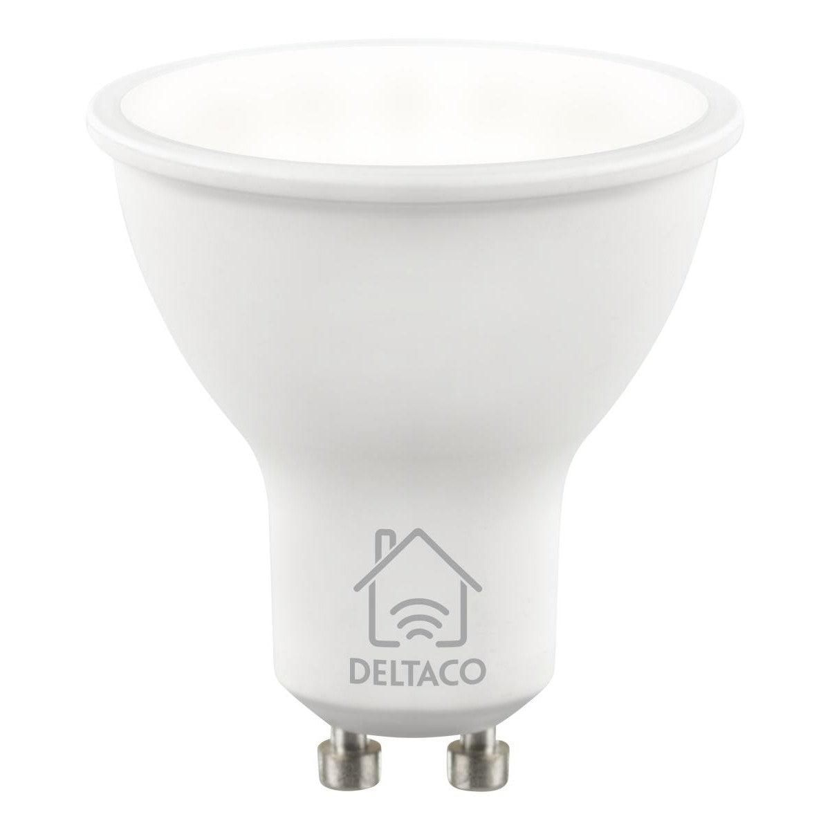 DELTACO SMART HOME LED Žarulja, GU10, WiFI 2.4GHz, 5W, 470lm, 2700K-6000K, 220-240V, BIJELA Campaign