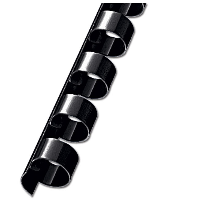 SPIRALA PLASTIČNA FI-22MM PK100 GBC.4028602 CRNA