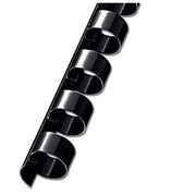 SPIRALA PLASTIČNA FI-25MM PK50 FORNAX CRNA