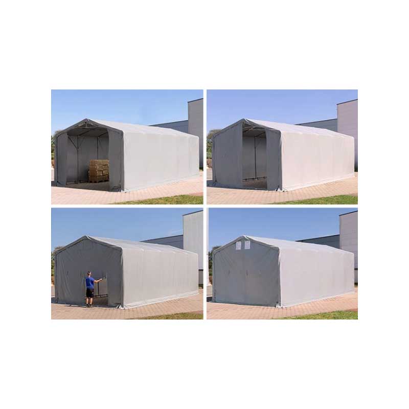 Skladišni šator PRIME 4x8x3,0 m 550 g/m²