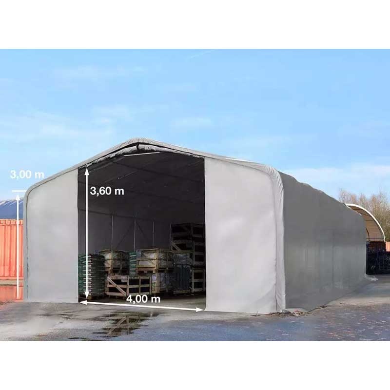 Skladišni šator Wikinger Plus 6x12x2,7 m PVC 720g