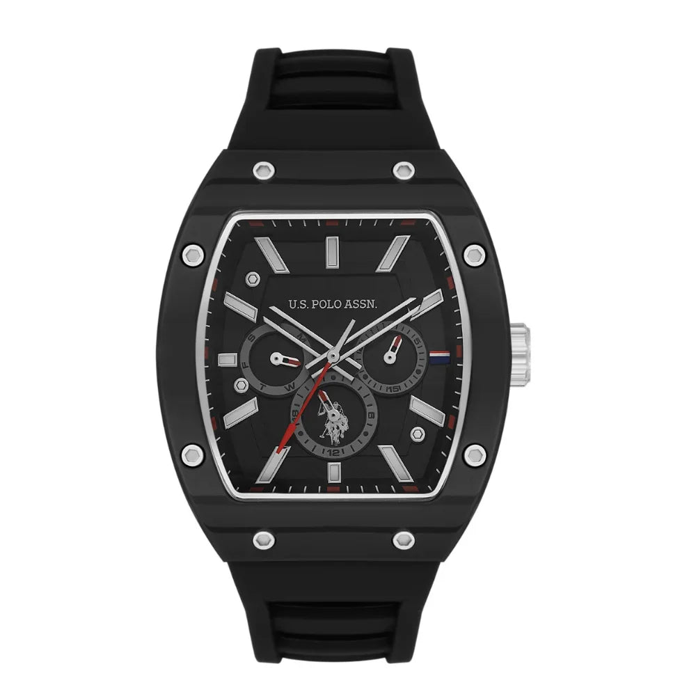 RUČNI SAT U.S.POLO ASSN. USPA1127 - Brojčanik crna, remen crna