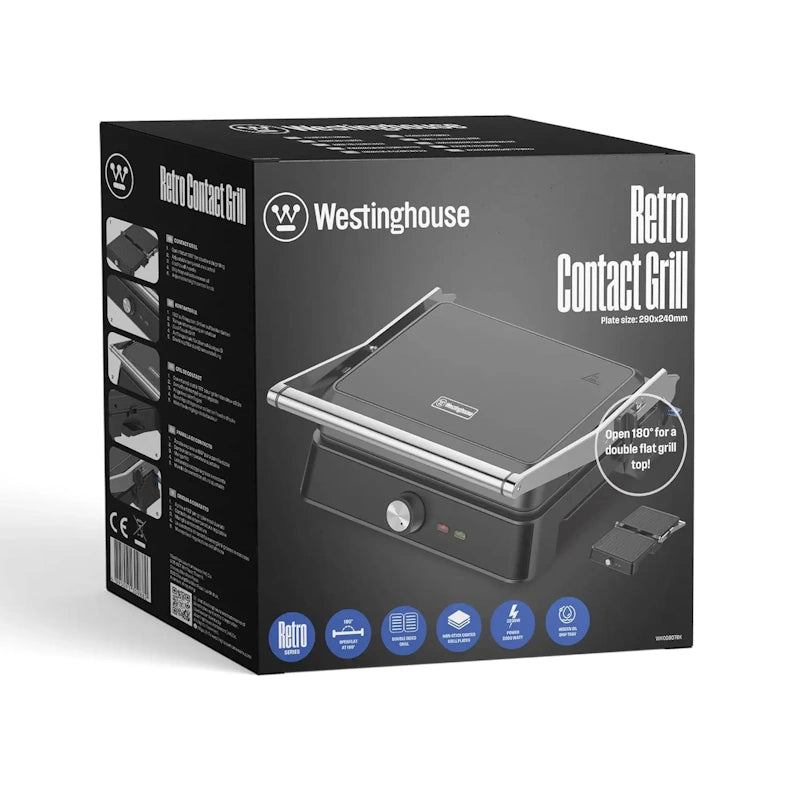 Westinghouse Retro Black contact grill