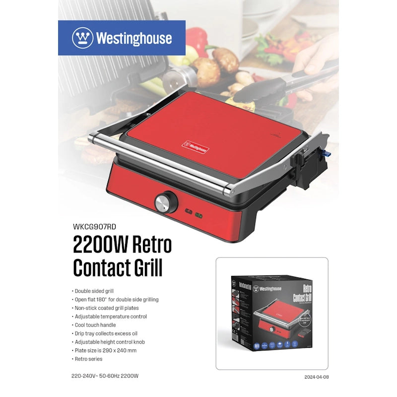 Westinghouse Retro rdeč kontaktni žar
