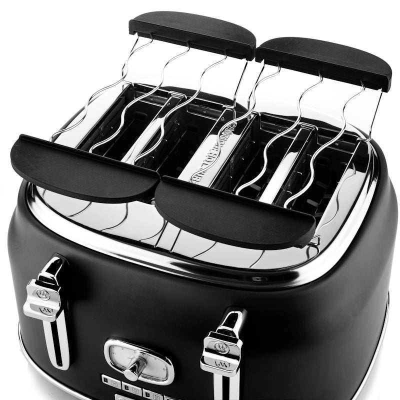 Westinghouse Retro Black 4 Slice toaster