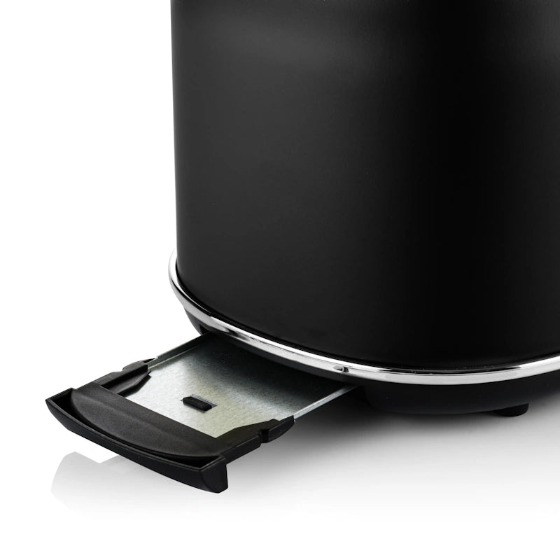Westinghouse Retro Black toaster za 2 rezini