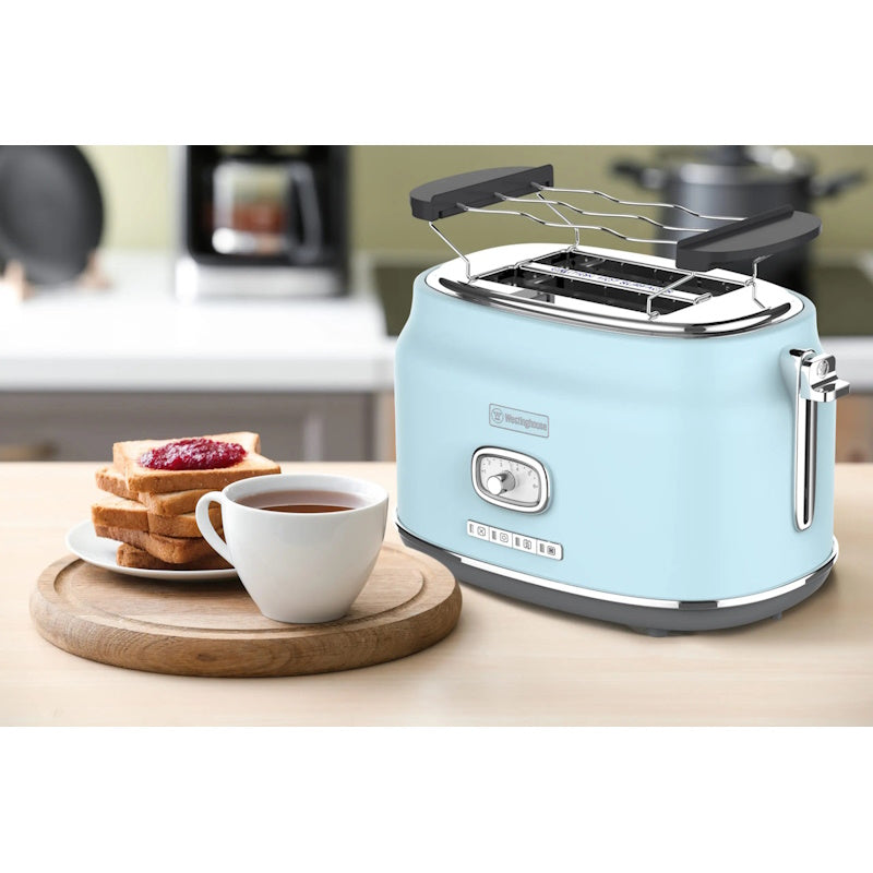 Westinghouse Retro Blue 2-režni opekač kruha