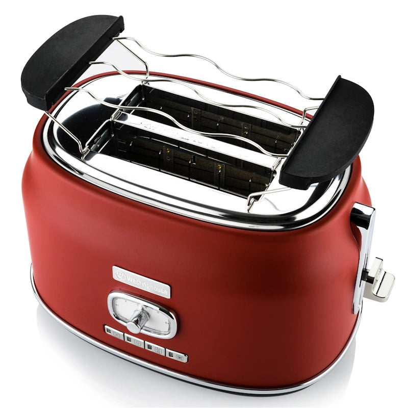 Westinghouse Retro Red 2 Slice toster