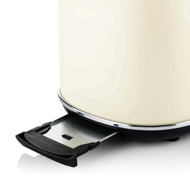 Westinghouse Retro White 2 Slice toster