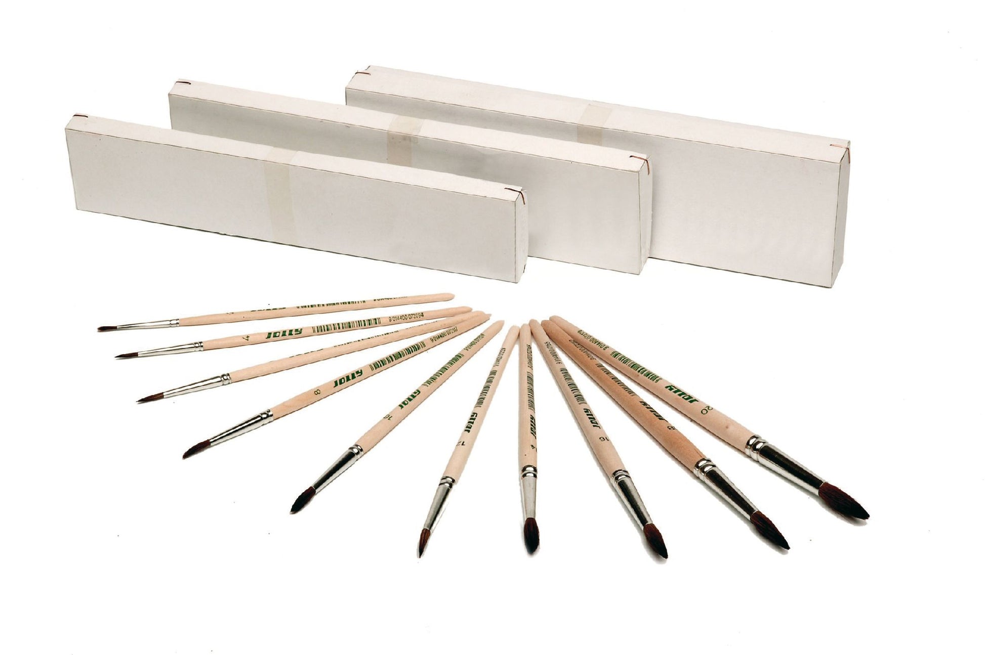 Kistovi Jolly za vodene boje nelakirani veličina 4