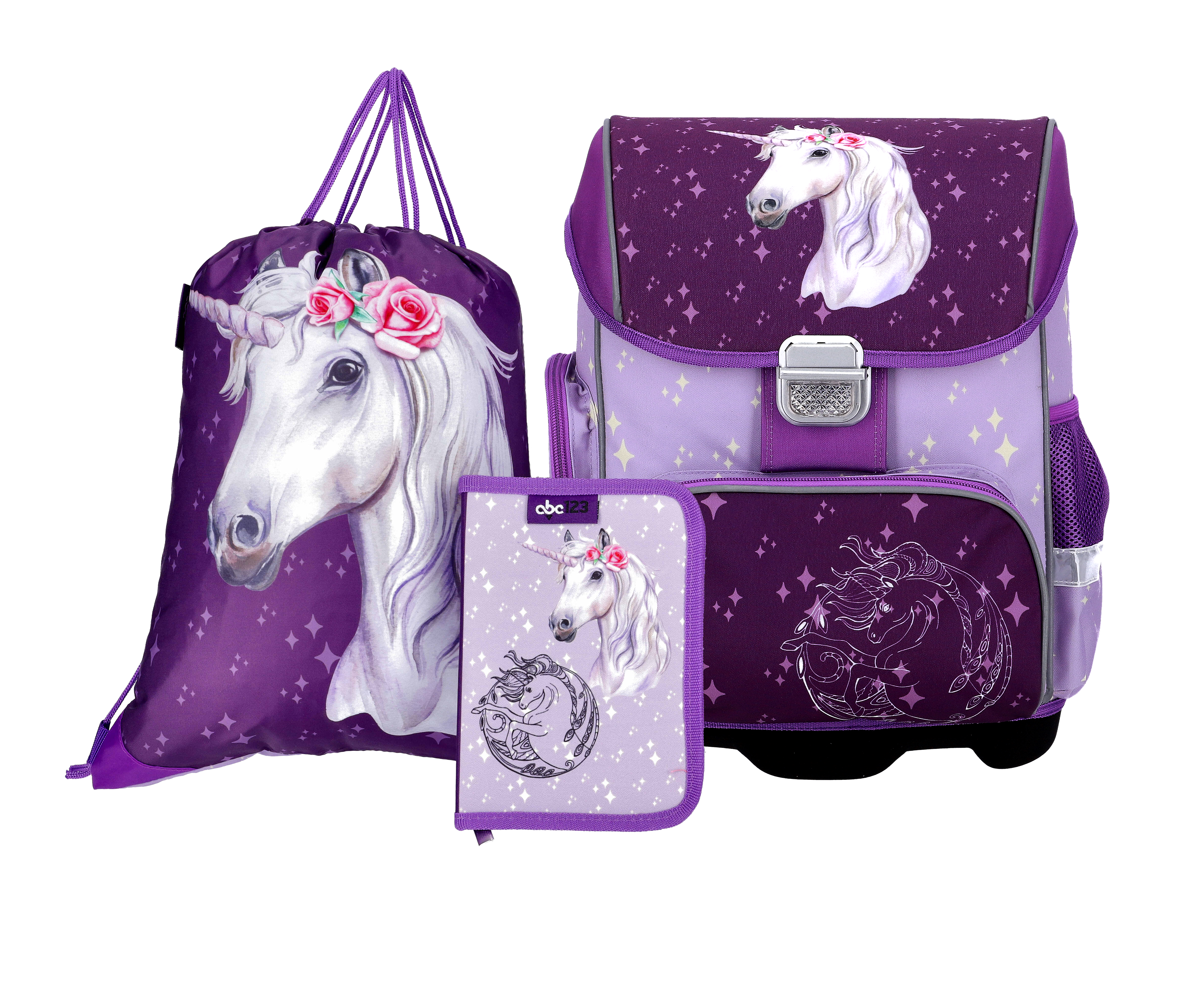 Torba prv.anat.ABC123 START Unicorn set 3/1
