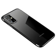 Futrola Clear Color s obojenim rubom za Samsung Galaxy A72 4G/Galaxy A72 5G - Crna KP10810