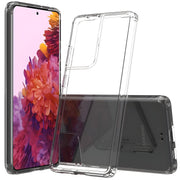 Przezračno zaštitno kućište za Samsung Galaxy S21 FE - Prozirna KP22112