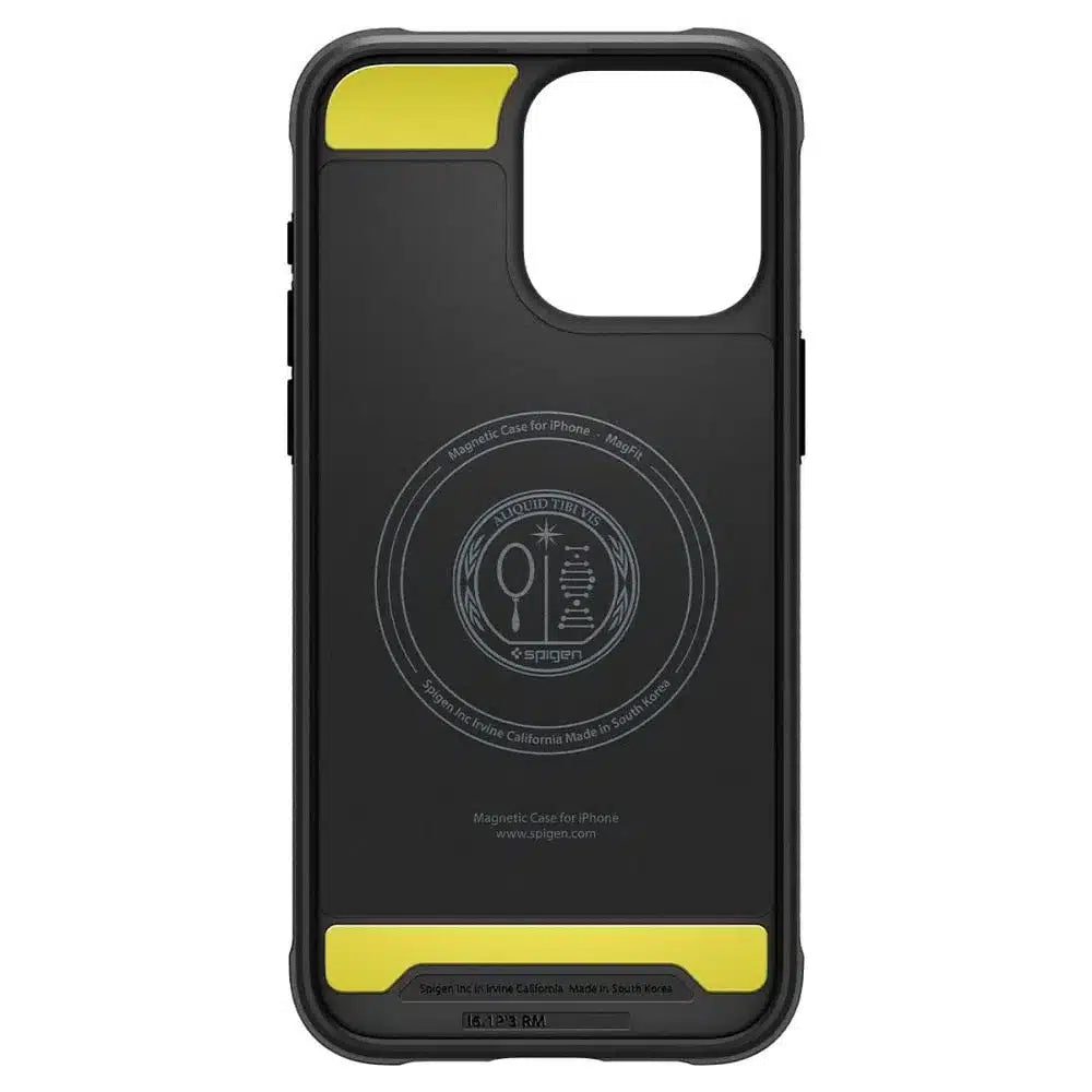 SPIGEN Rugged Armor MAG pouzdro kompatibilní s MAGSAFE pro IPHONE 15 PRO matné černé