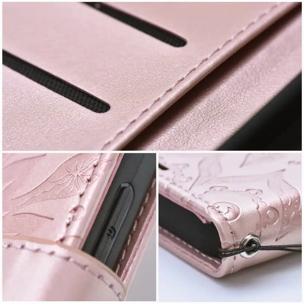 MEZZO Book case preklopna torbica za XIAOMI Redmi Note 14 Pro 5G mandala rose gold