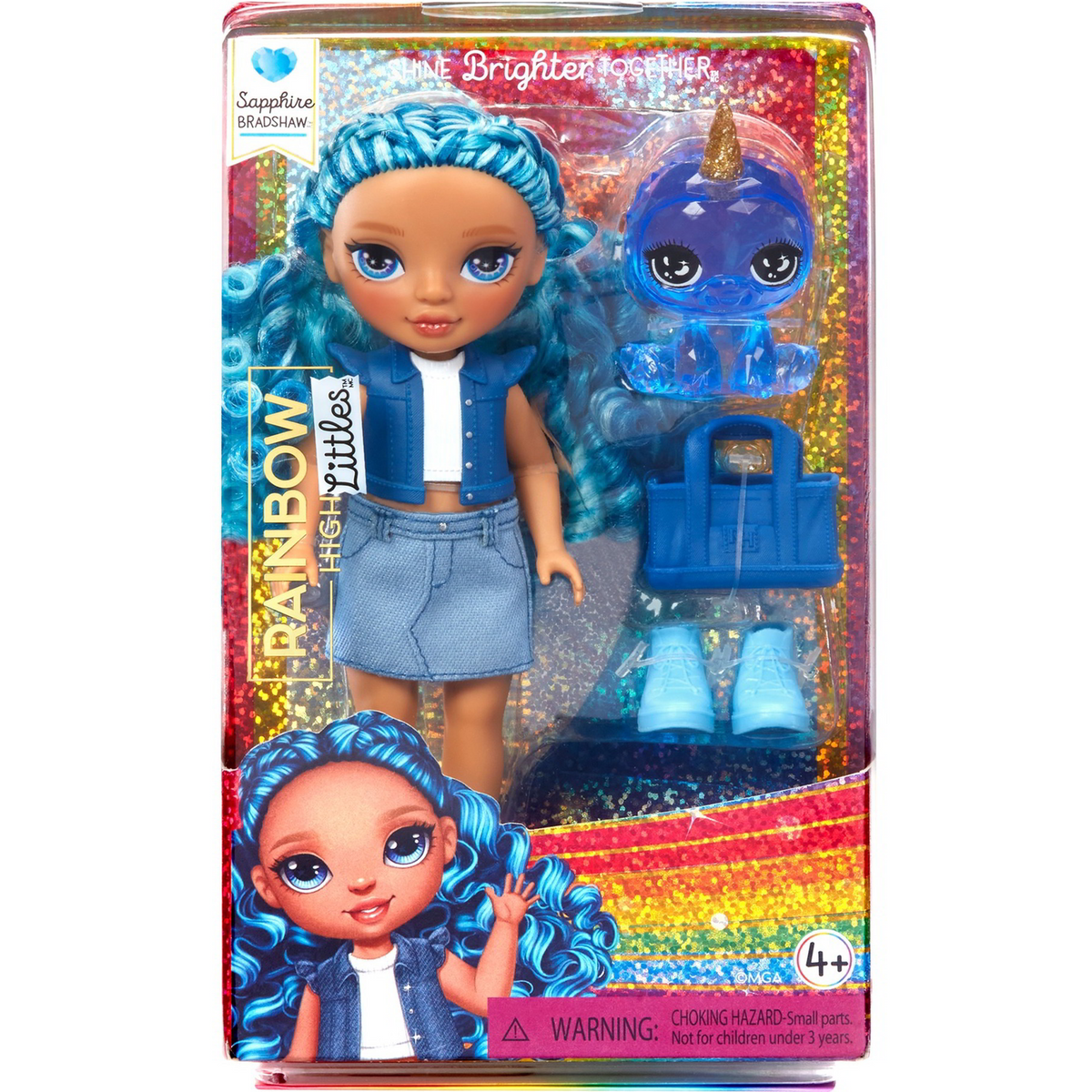 Rainbow High Littles Dolls- Sapphire (Blue)