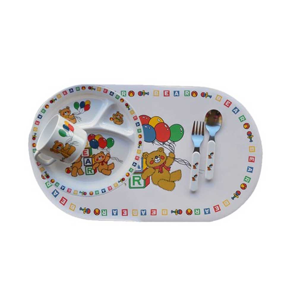BEBESTARS 5-dijelni set za jelo