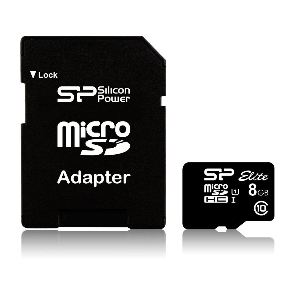 Silicon Power Elite 8GB microSDHC UHS-I 10.razred