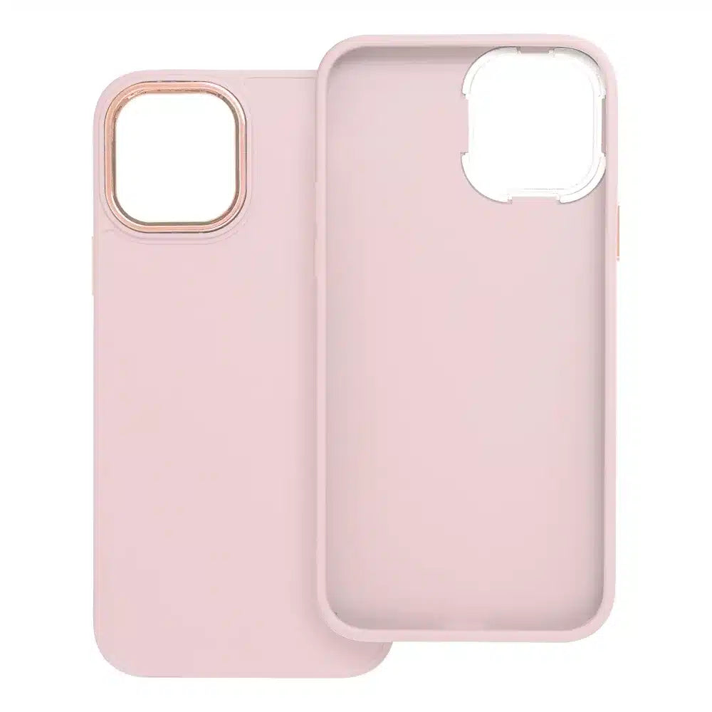 FRAME kryt pro IPHONE 12 / 12 PRO pudrově růžový
