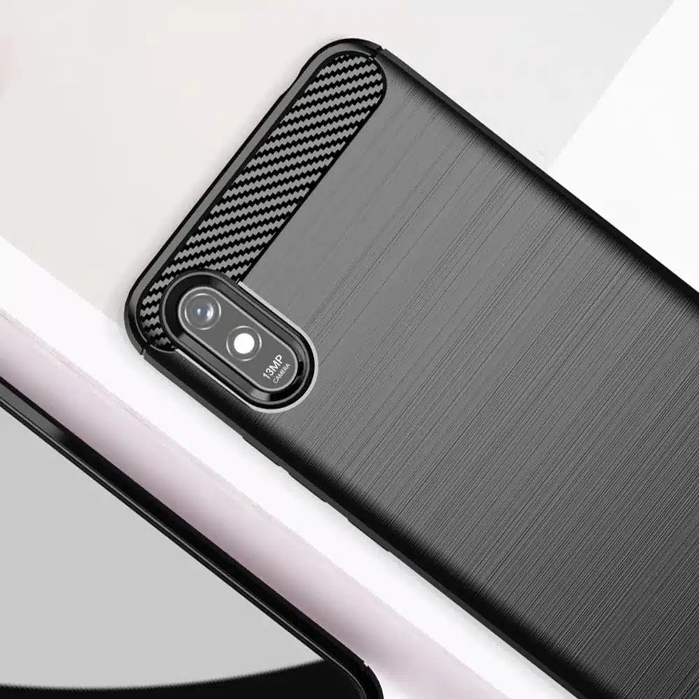 CARBON kryt pro XIAOMI Redmi 9A / 9AT černý