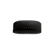 D-Link DES-1005D Neupravljano Fast Ethernet (10/100) Crno