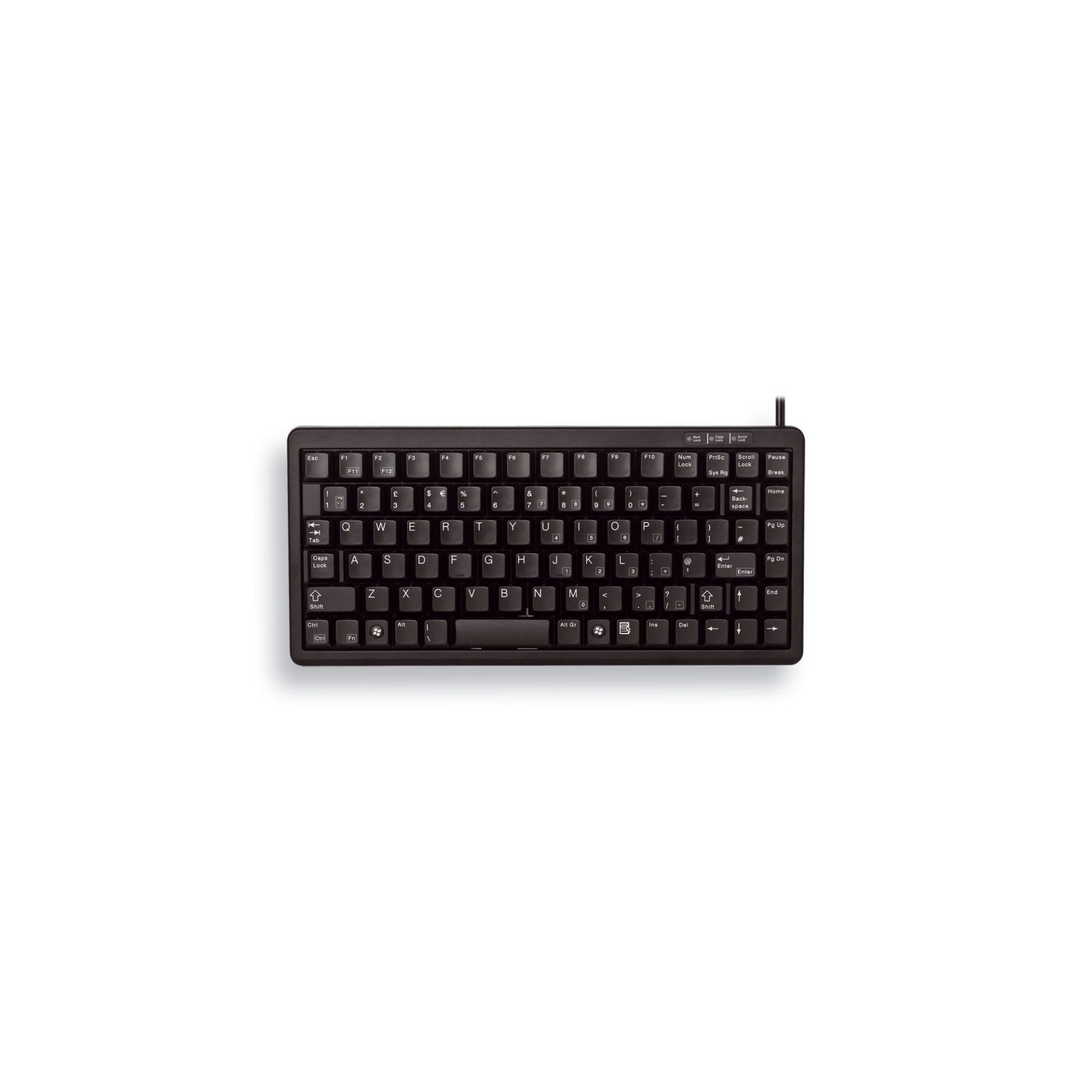 CHERRY G84-4100 tipkovnica USB QWERTY Nordijski Crno
