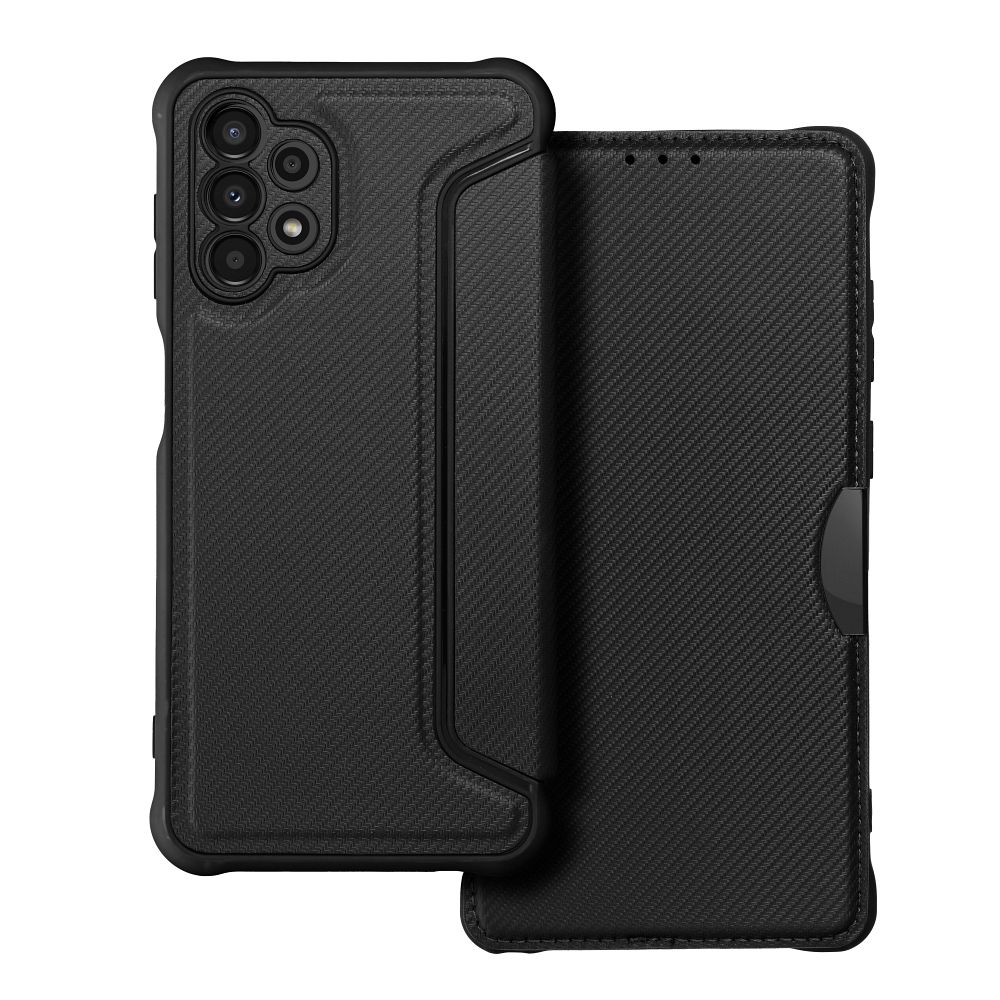 Pouzdra knížková Razor pro SAMSUNG GALAXY A13 5G / A04S černá