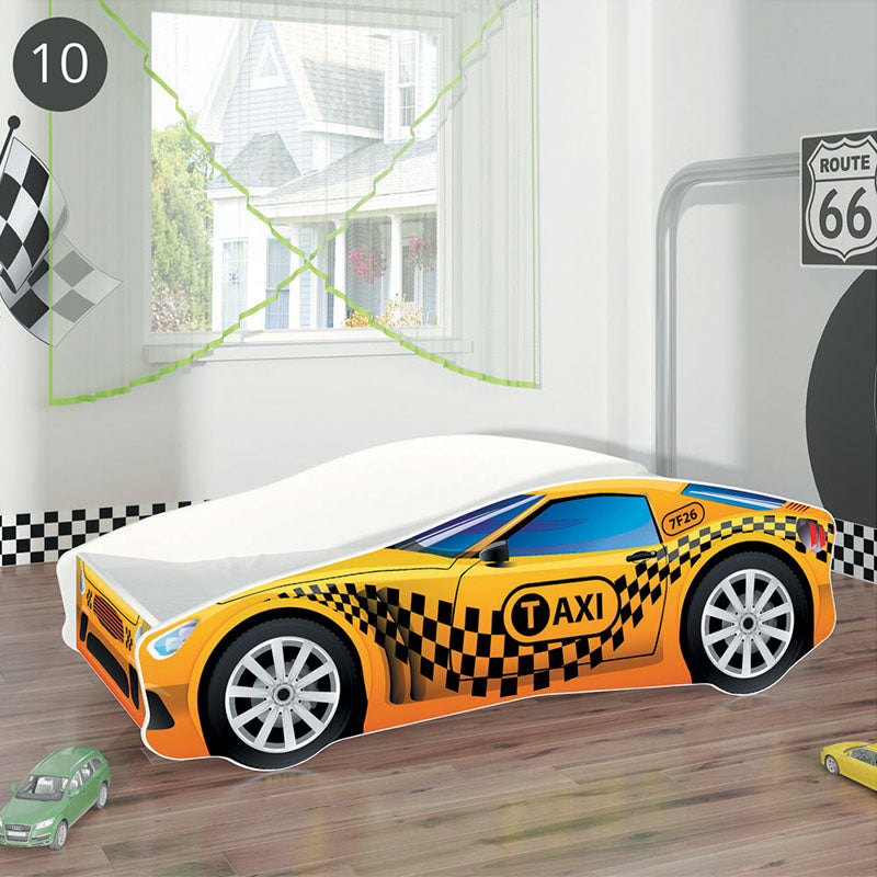 Dječji krevet ACMA Auto 140x70 cm 10 Taxi